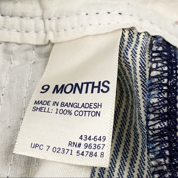 OSHKOSH B'GOSH Vintage Pinstripe Overalls - Picture 8 of 10